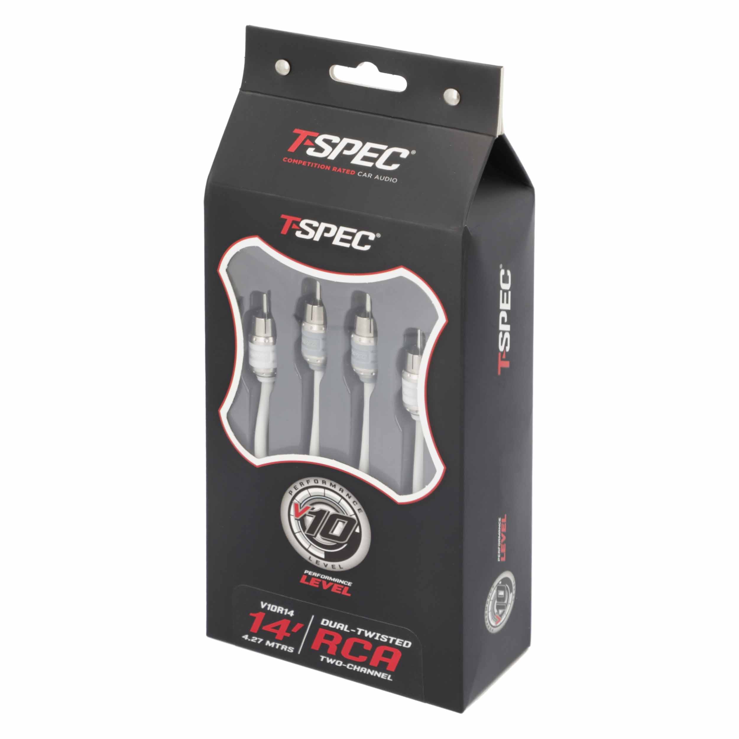 RCA v10 Series 2-Channel Audio Cable - 14 FT