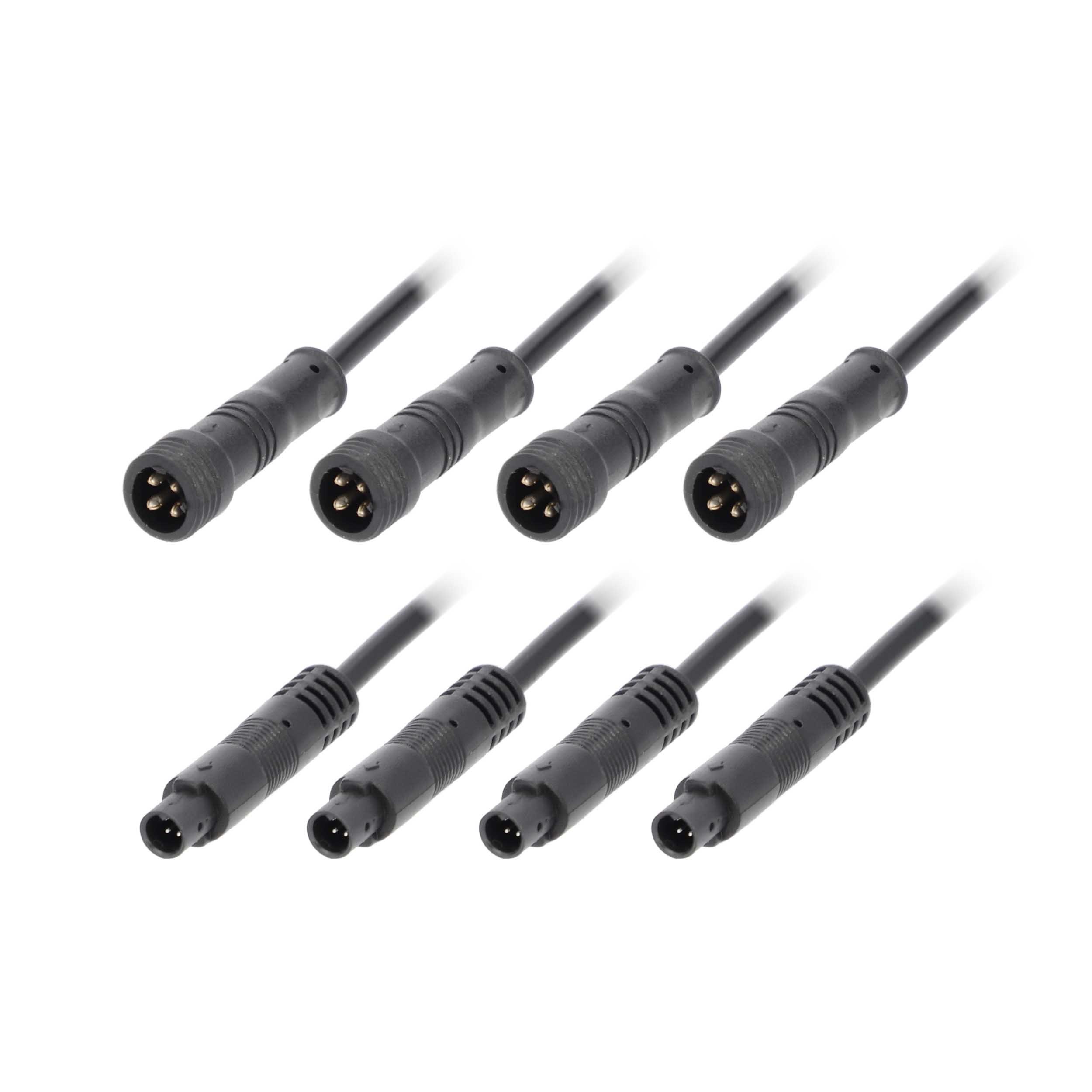 Heise Connect RGB Controller Crossover Cables - 4-Pack