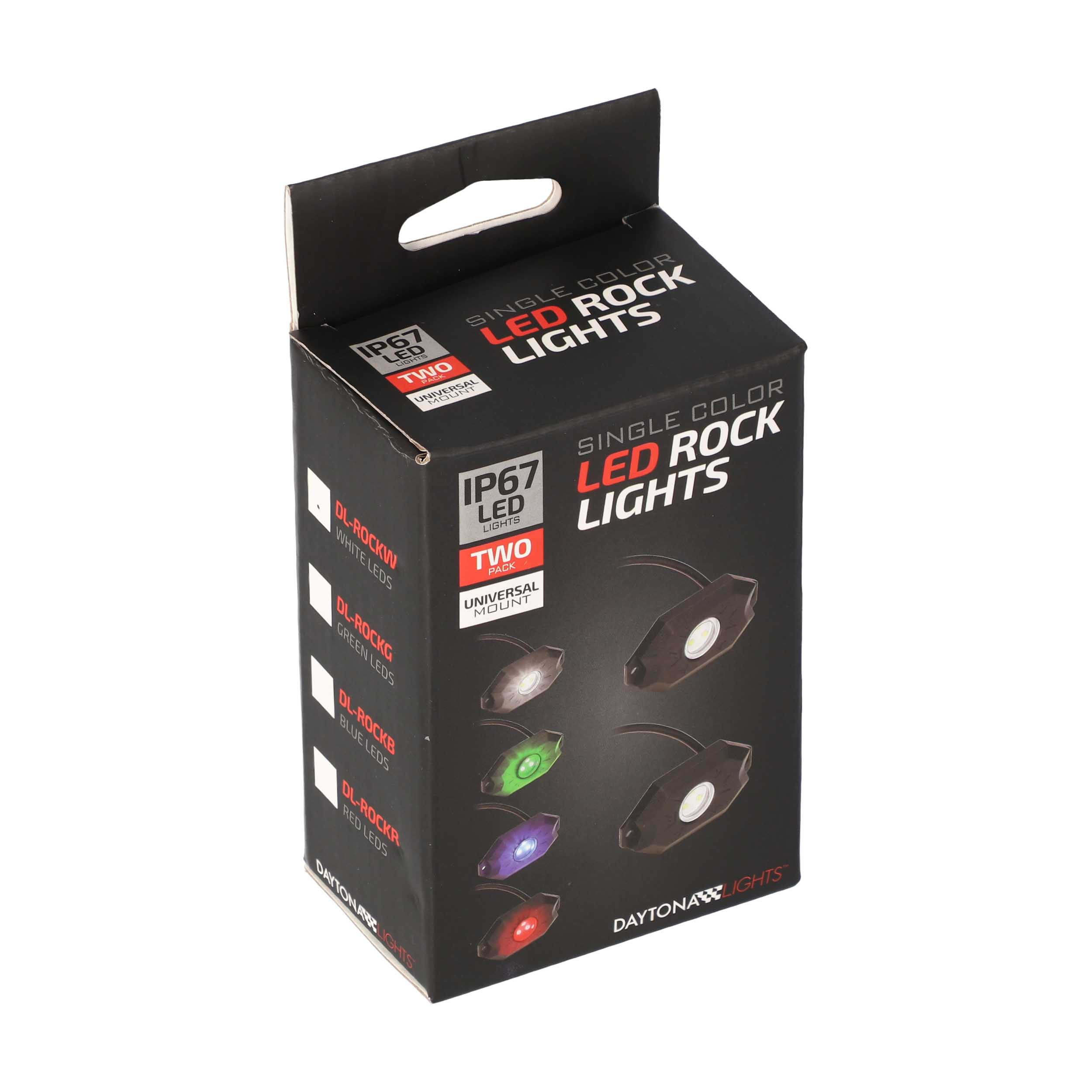 Daytona Lights Rock Lights (Blue) - 2 Pack