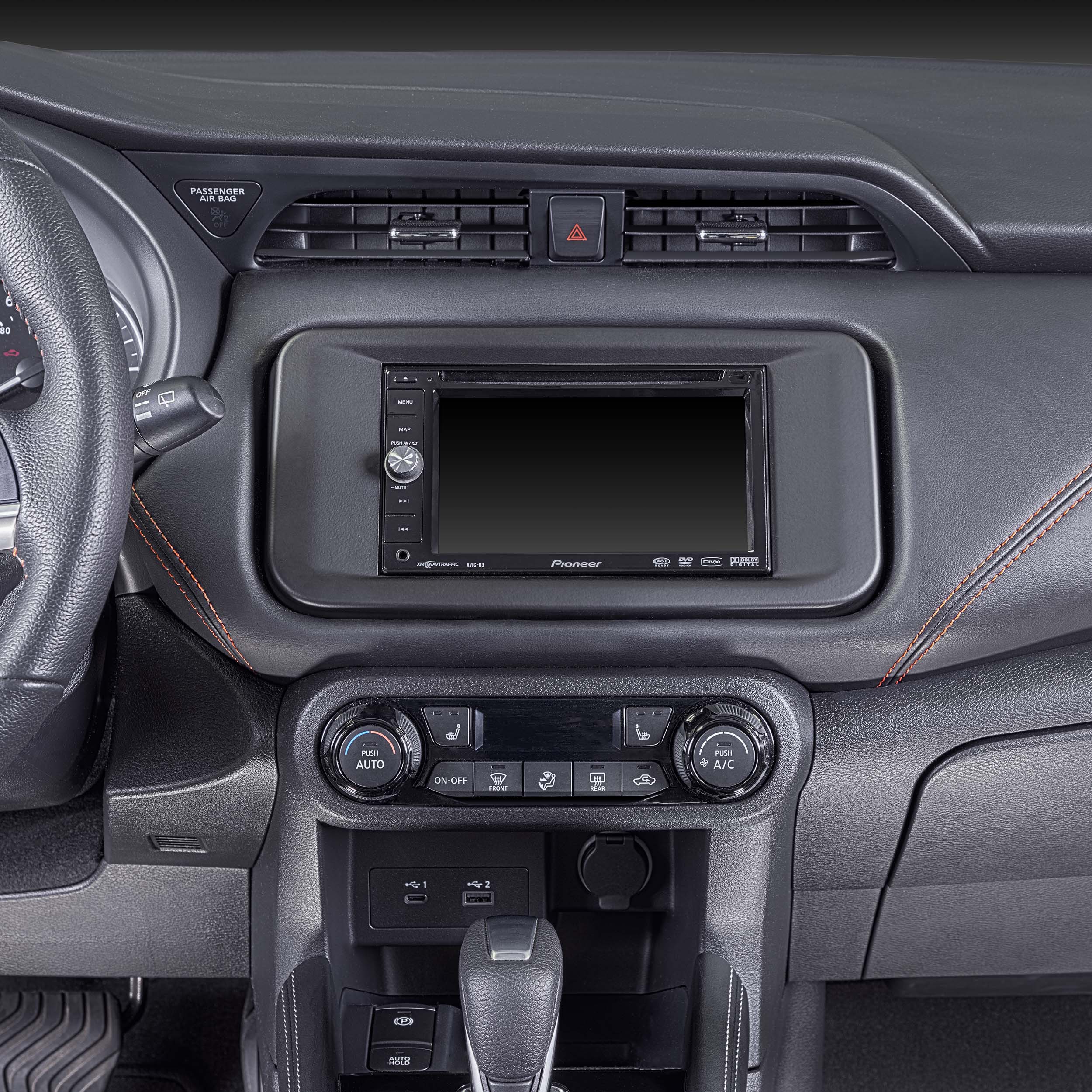 Stereo Installation Kit - Fits Nissan Kicks/Versa 2021-2025