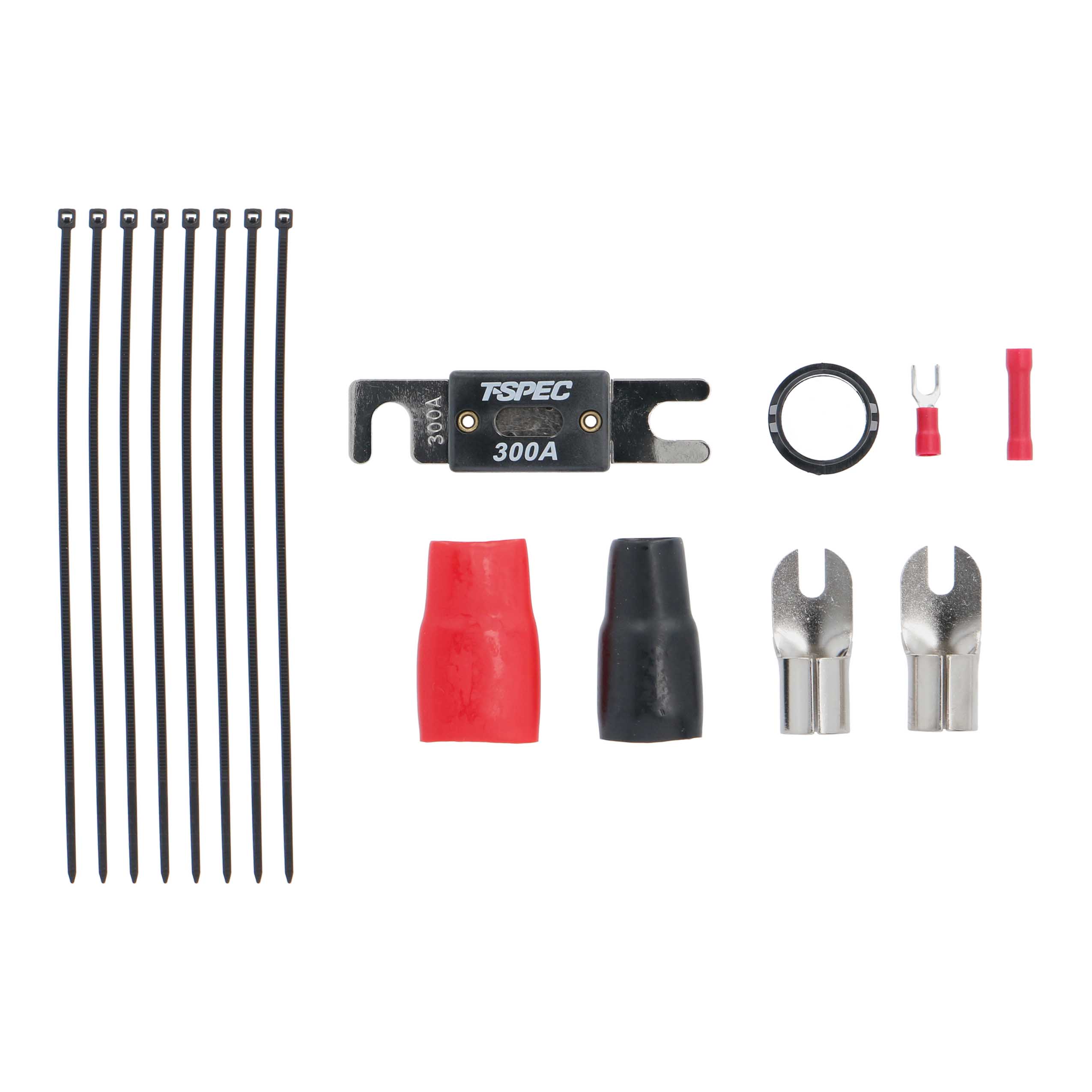 V12 1/0 AWG Amp Kit - 6000 W with RCA Cable