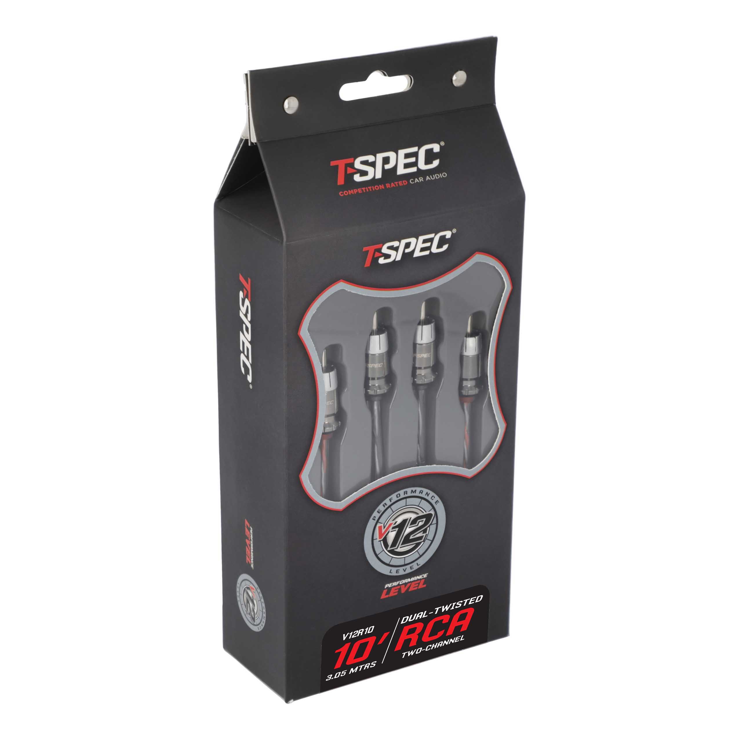 RCA v12 Series 2-Channel Audio Cable - 10 FT