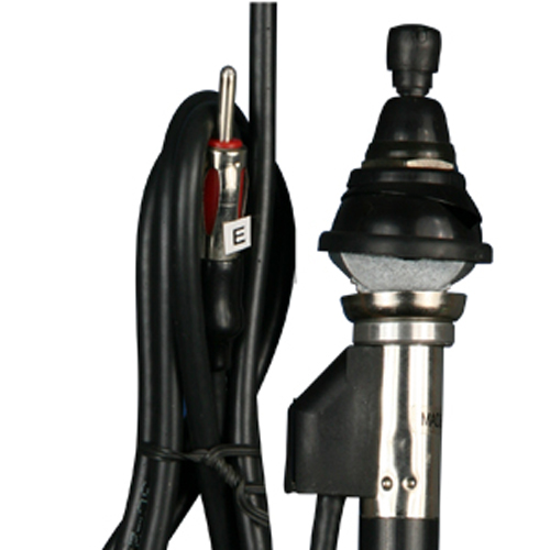 Retractable Antenna - Locking Top Mount with Key - 3/4 Inch