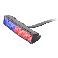Bi-Color Blue/Red Marker Lights - 4.1 Inch, 6 LED