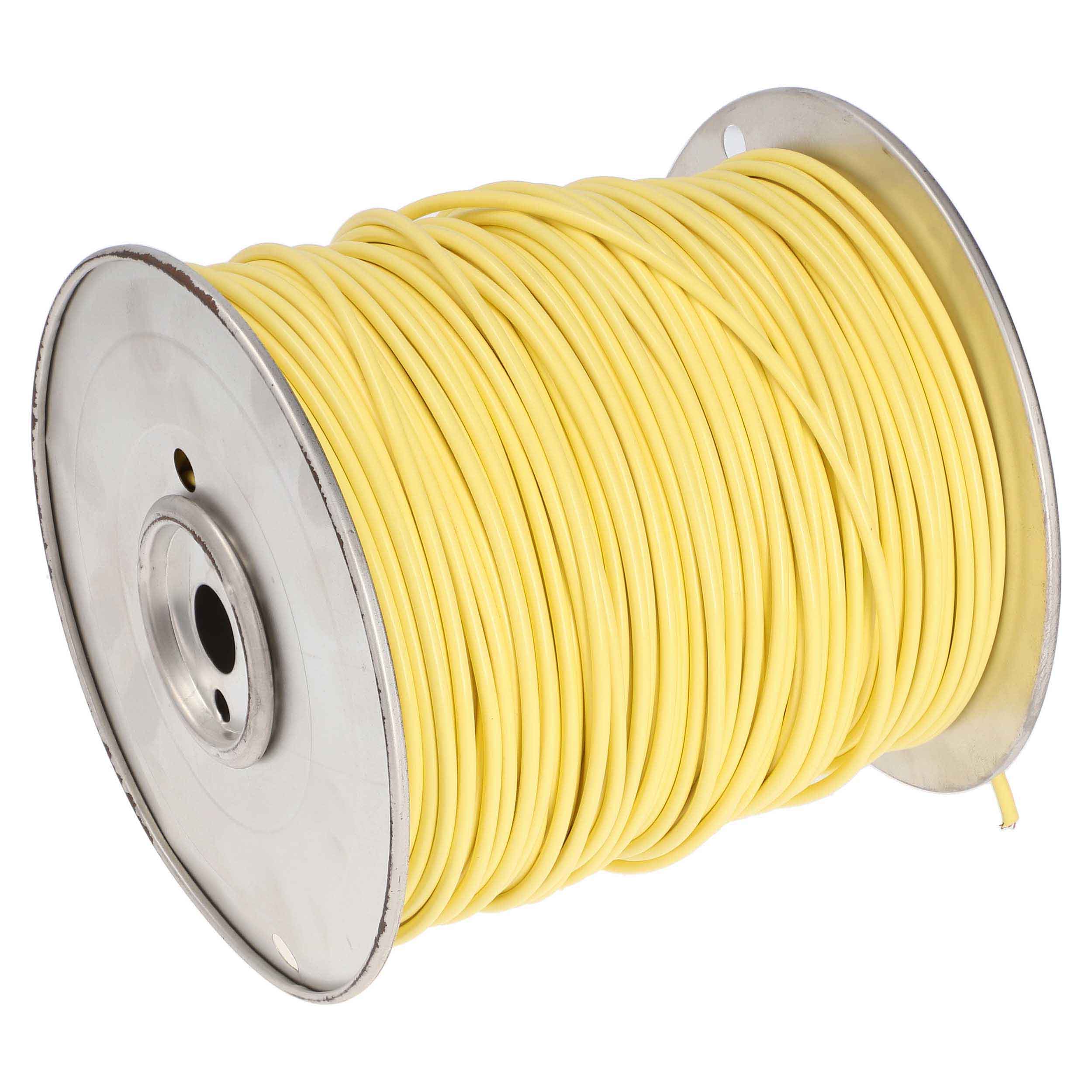 12 GA US GPT ALL COPPER PRIMARY WIRE YELLOW - Coil of 500 FT