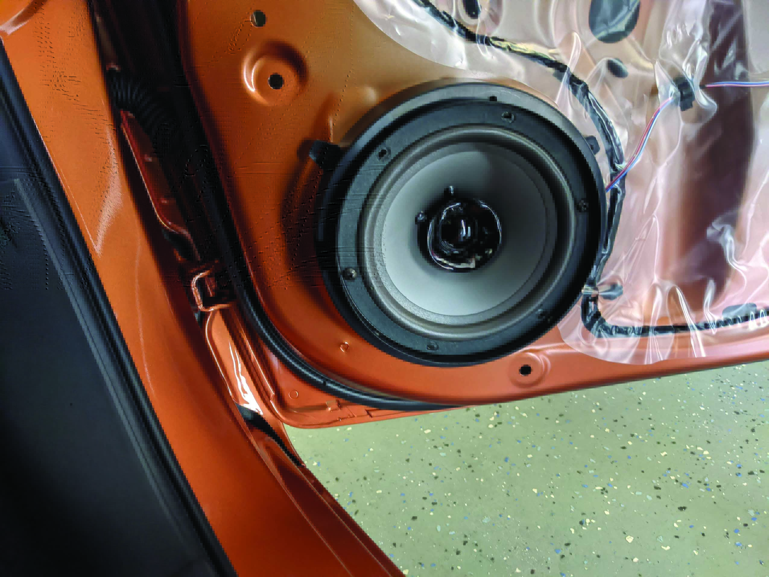 Mitsubishi Front and Rear Speaker Adapter Plate 2007-Up