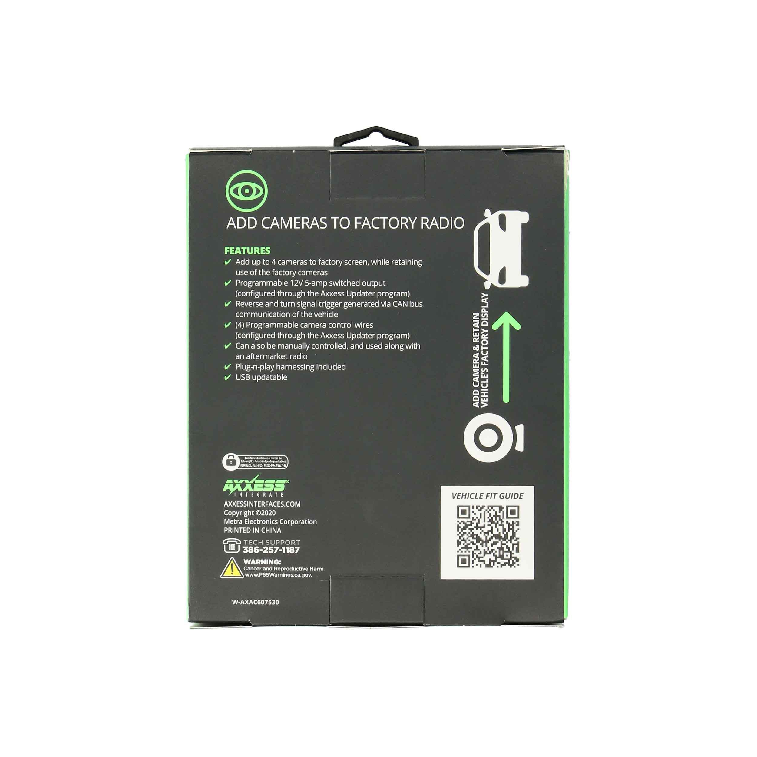 Camera Data Interface - Chrysler 2013-2023