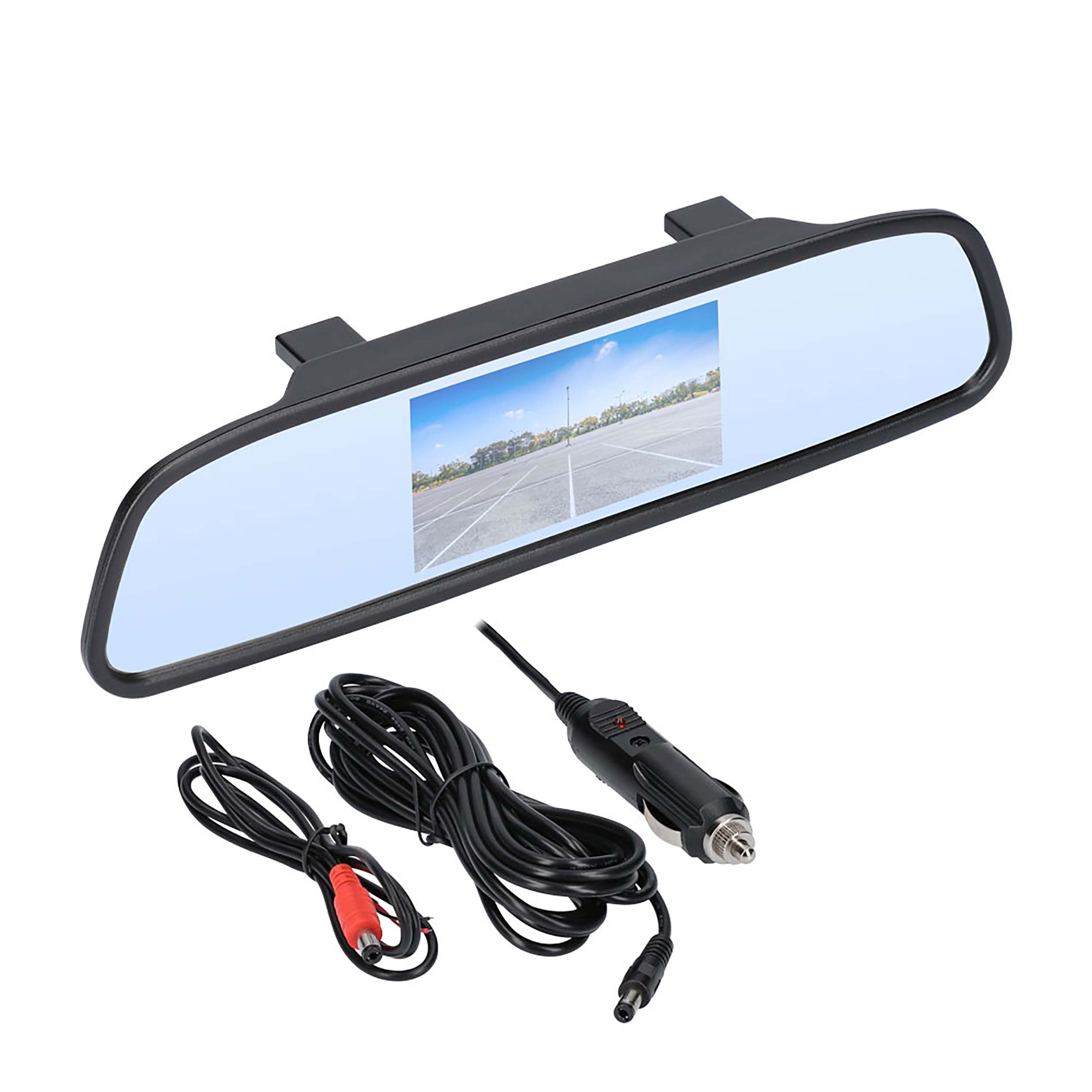 4.3 Inch Clip-on Mirror Monitor