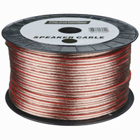 CCA Value Line Speaker Wire 16GA Clear - 500 Foot Coil