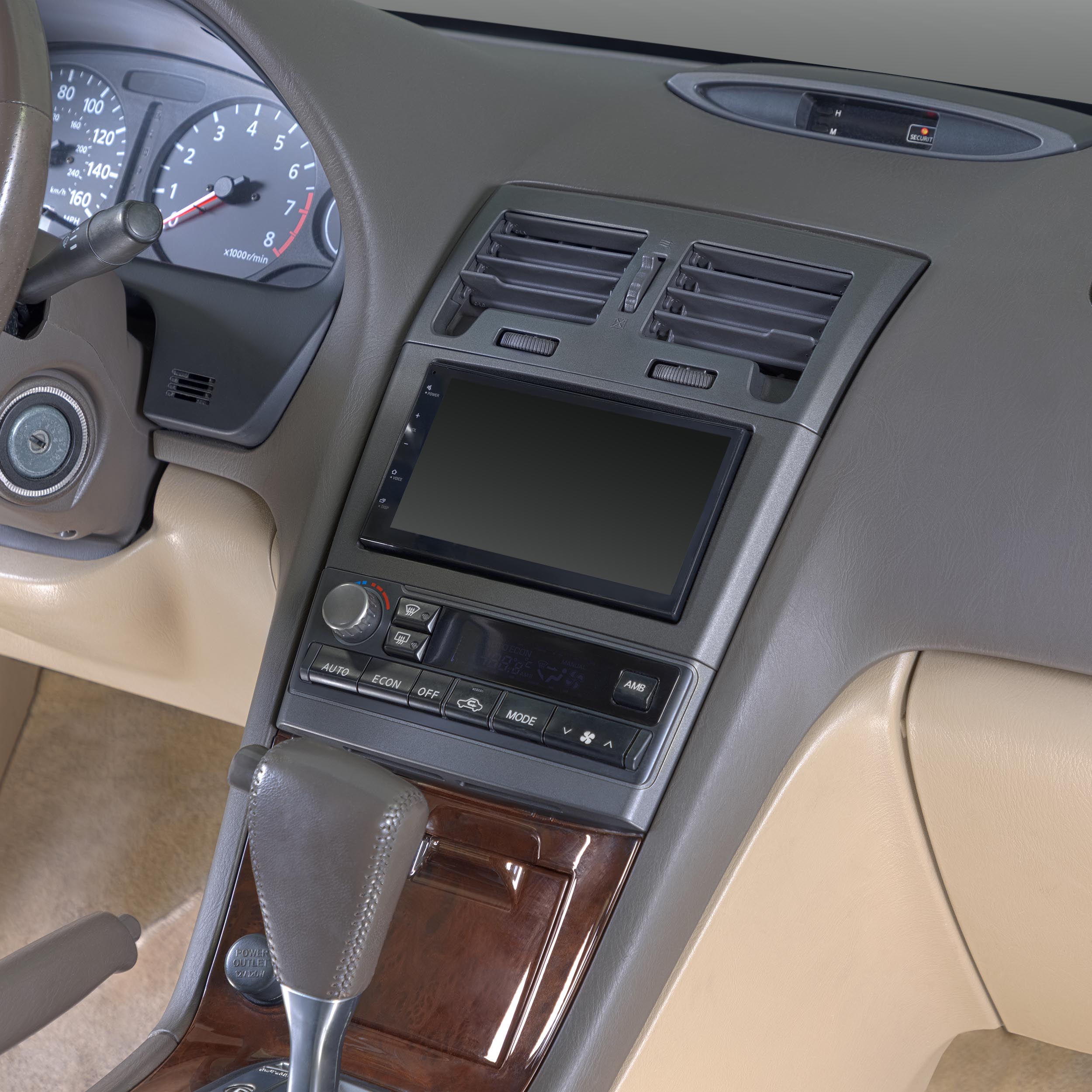 Nissan Maxima 2000-2003 (without factory NAV or small radio/pocket combo)