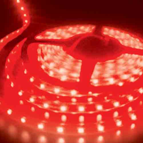 5050 Red Light Strip - 1 Meter, 60 LED, Bulk