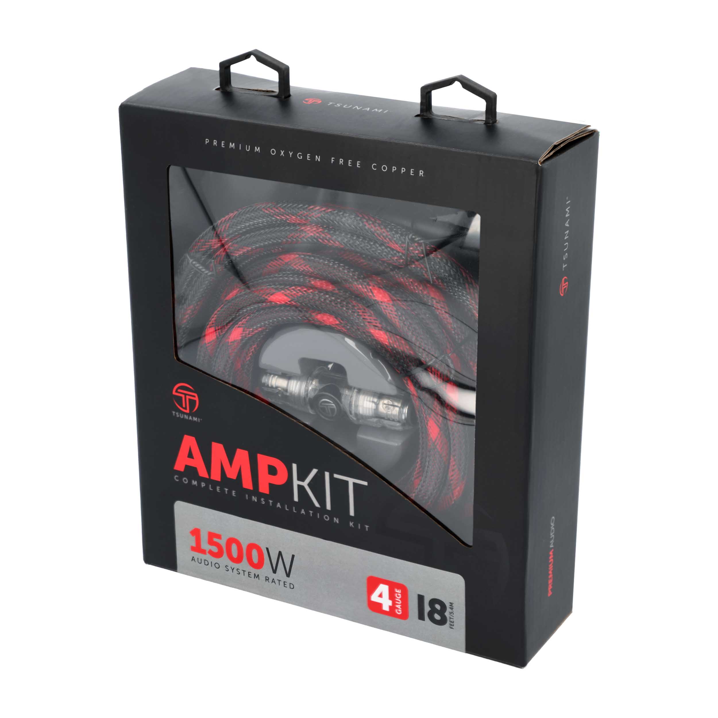 1500W  4 GA AMP Kit