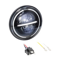 7" Reflector Headlight with Full Halo
