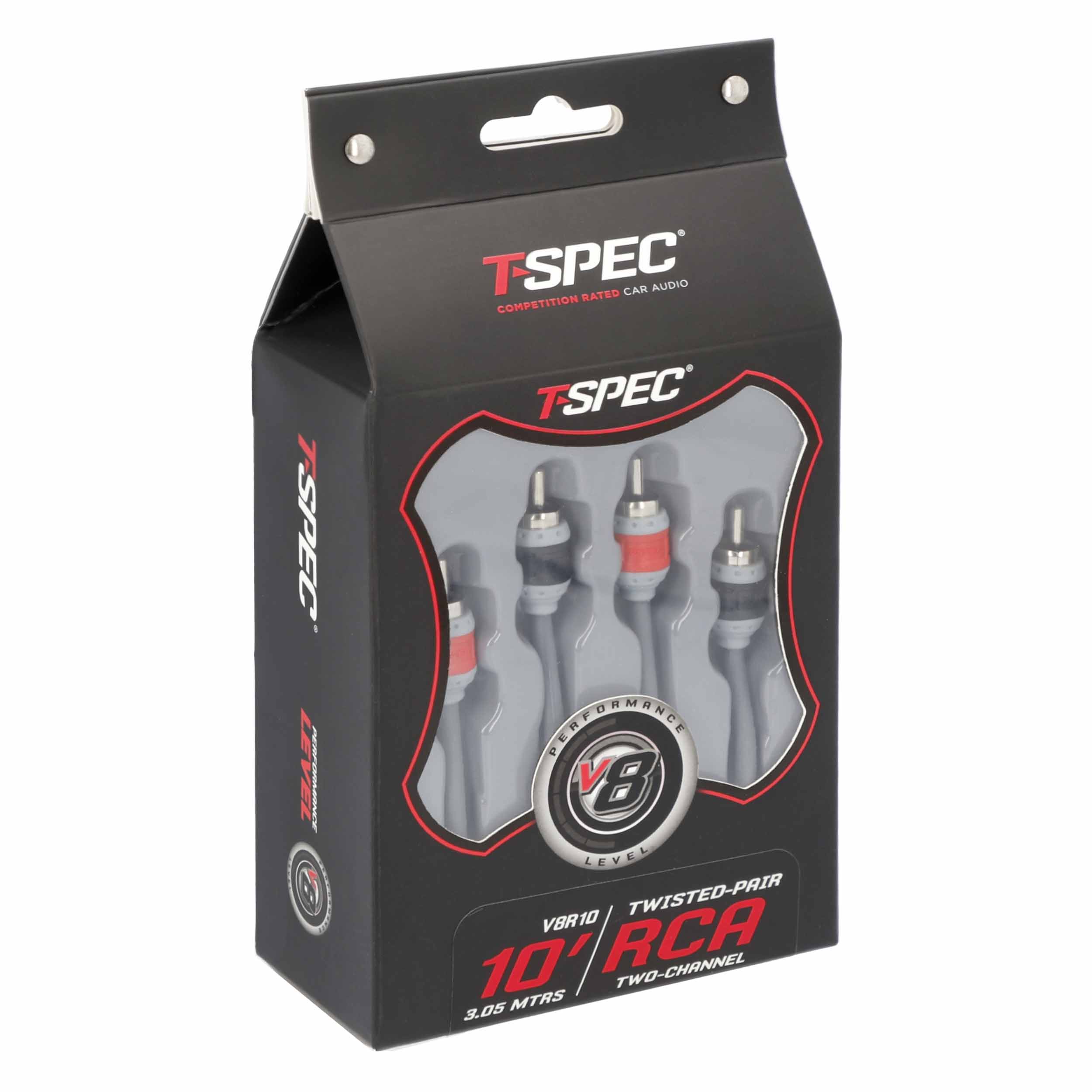 V8 Series 2-Channel RCA Cable | 10 ft