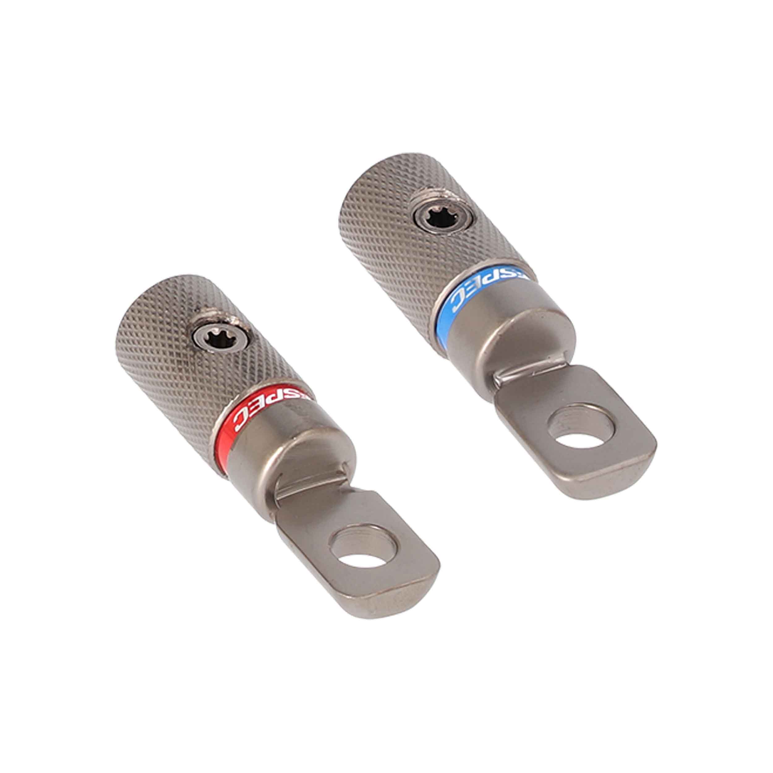 V12 Heavy Duty Set Screw Ring Terminal | 4 AWG | 2 Pack