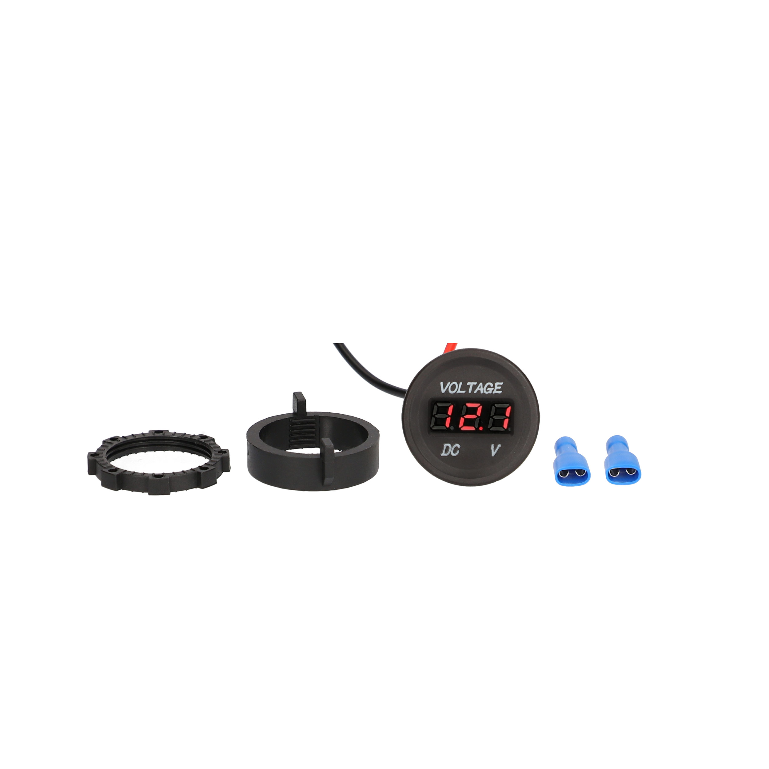 Mini Voltage Meter with Hardware - Retail Pack