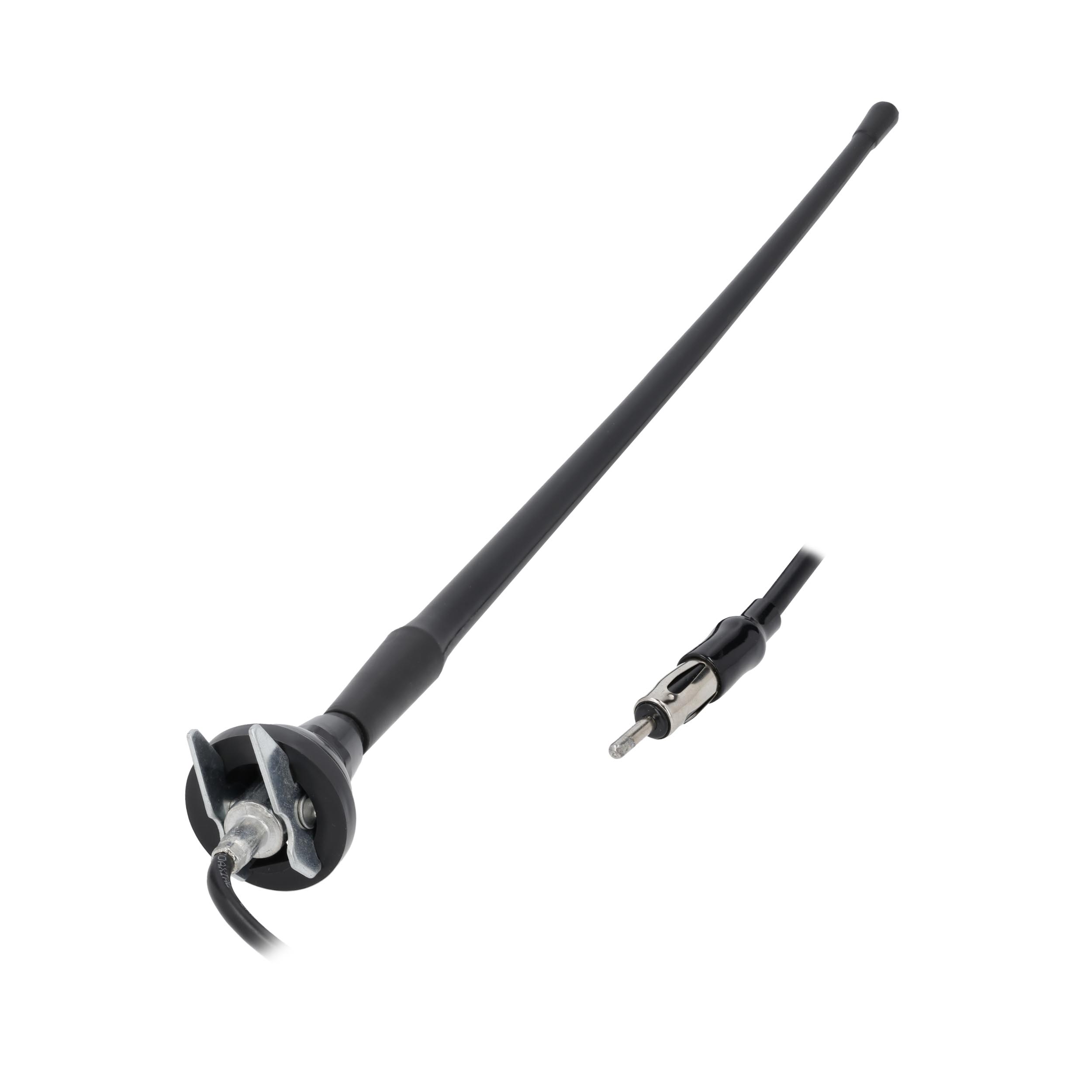 Universal Rubber Antenna - 14 Inch Black Top Mount