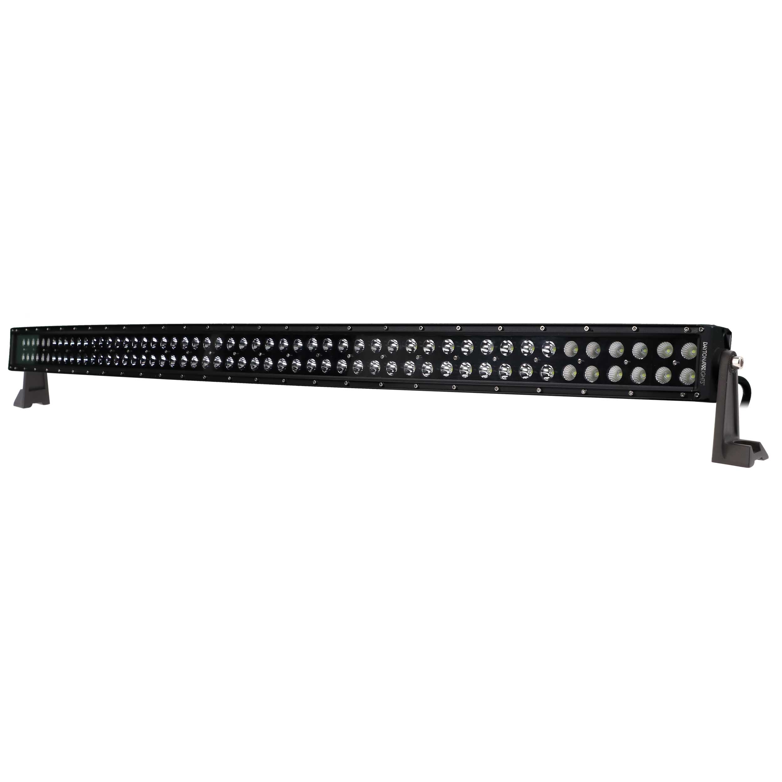 Daytona Lights 54" Blackout Dual Row Curved Lightbar