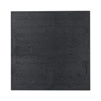 ABS GRIDPLATE 12 X 12 EA 1 SHEET - 12 INCH X 12 INCH