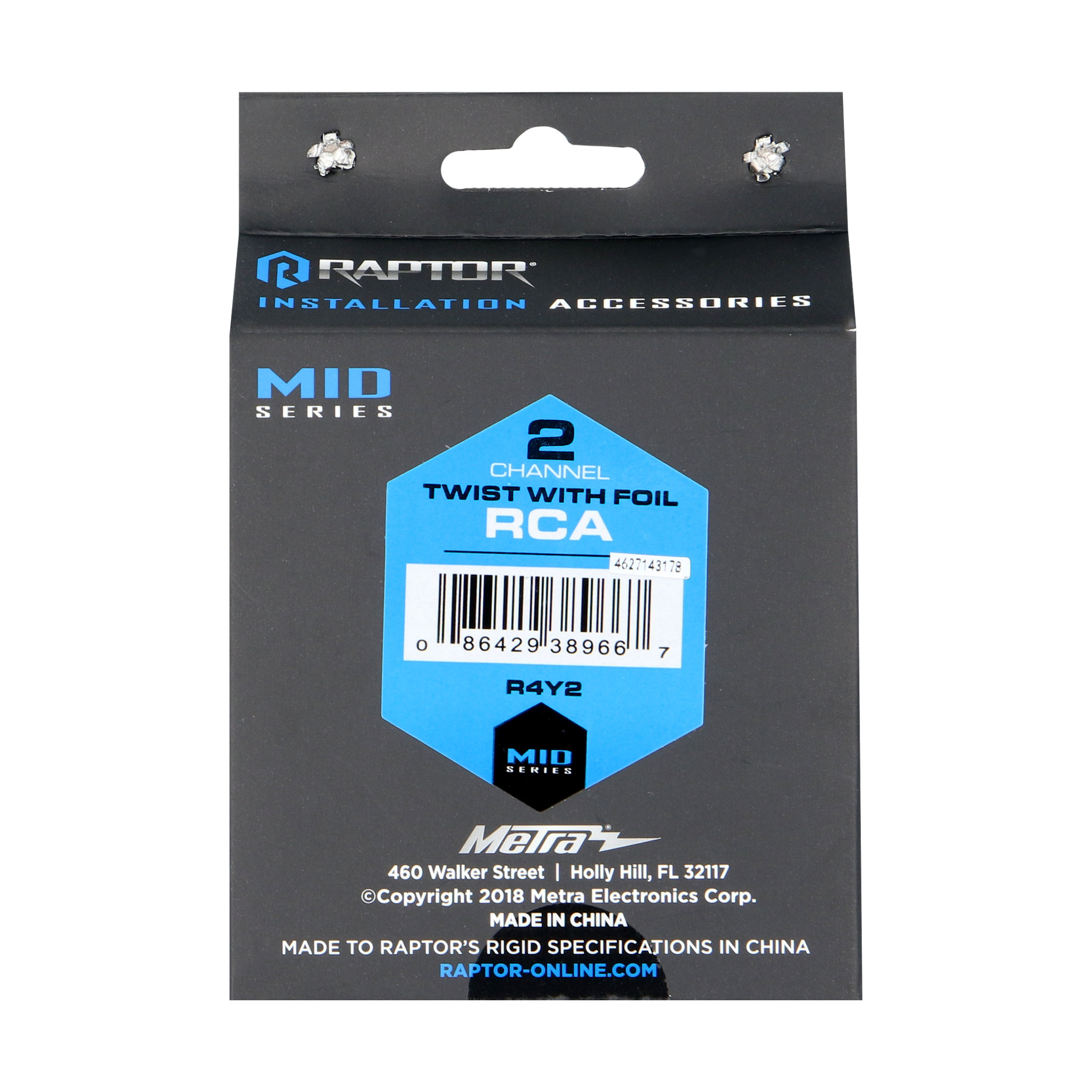 RCA 2-Channel Audio Cable - Mid Series 2F-1M