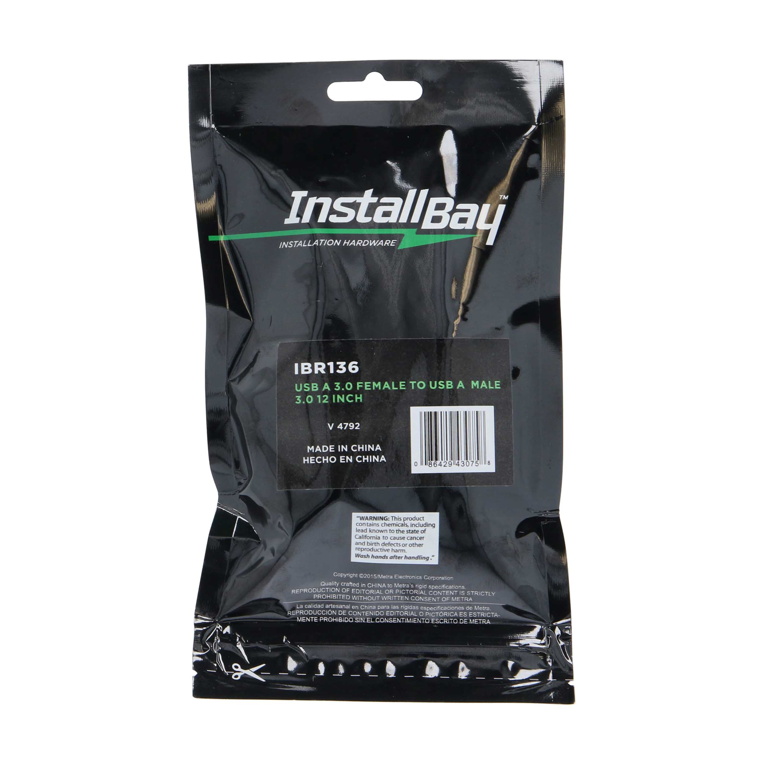 USB A 3.0 Female To USB A Male 3.0 1 Ft.