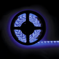 16 Color 5050 RGB LED Strip with Black Base - 5 Meter, Bulk