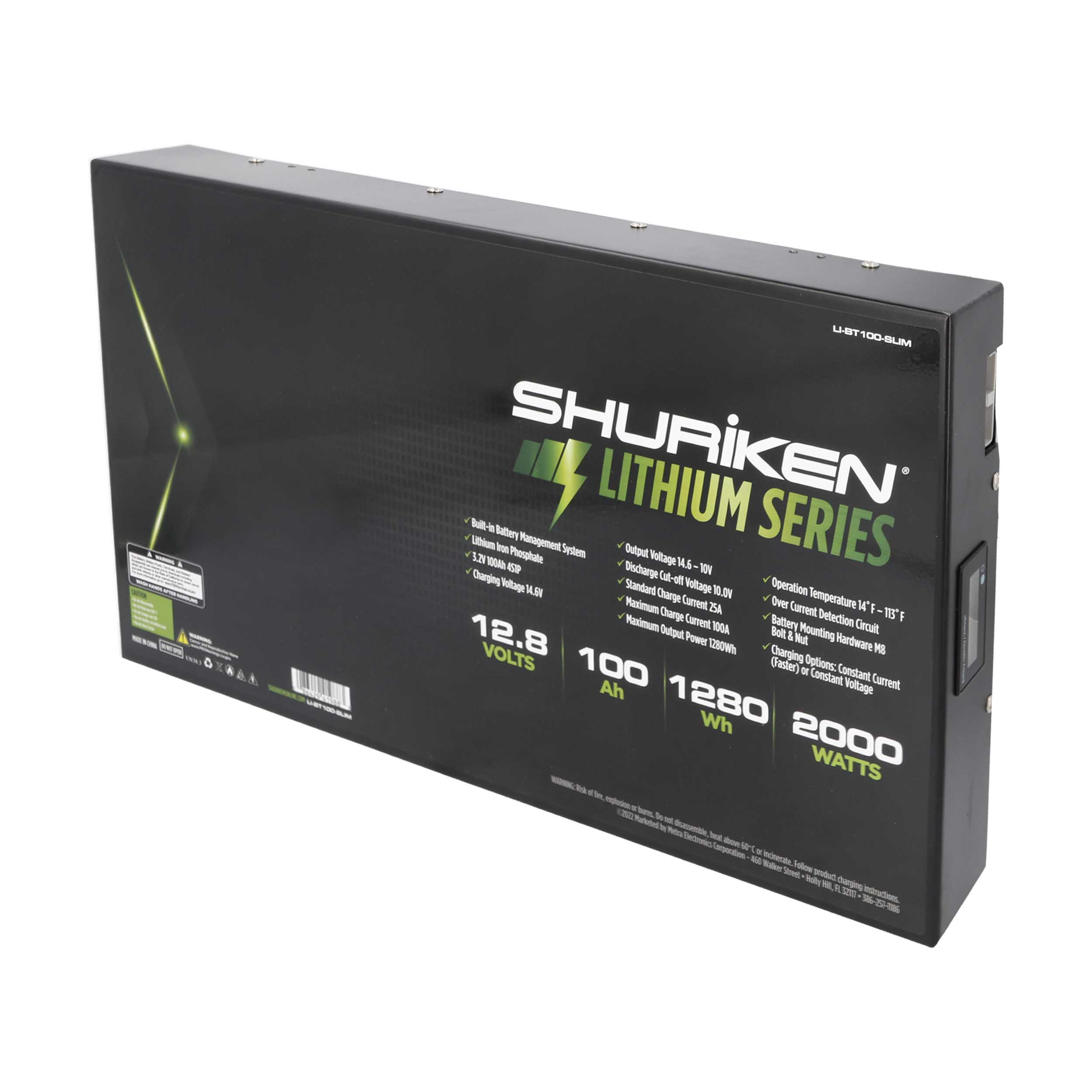 2000W / 100 Amp Hours Lithium Iron Battery