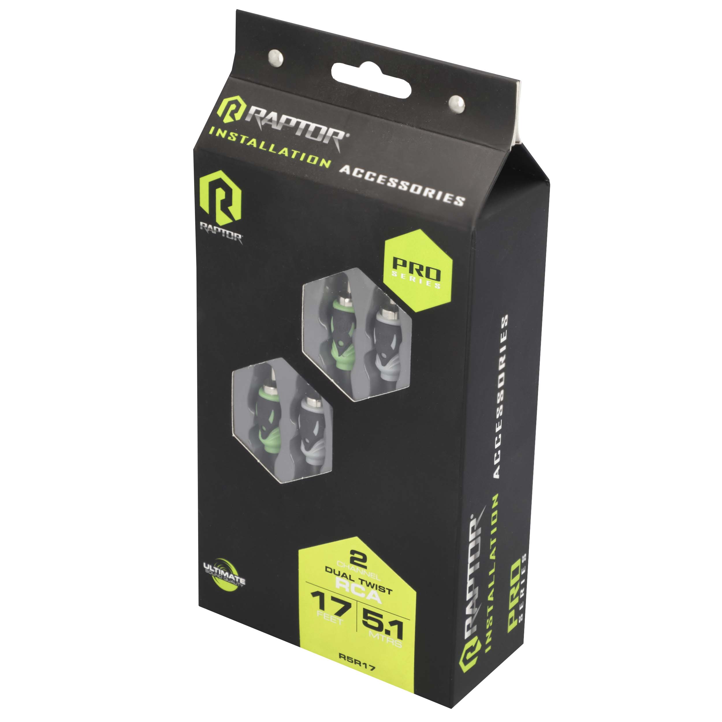 RCA 2-Channel Audio Cable - Pro Series 17 Feet