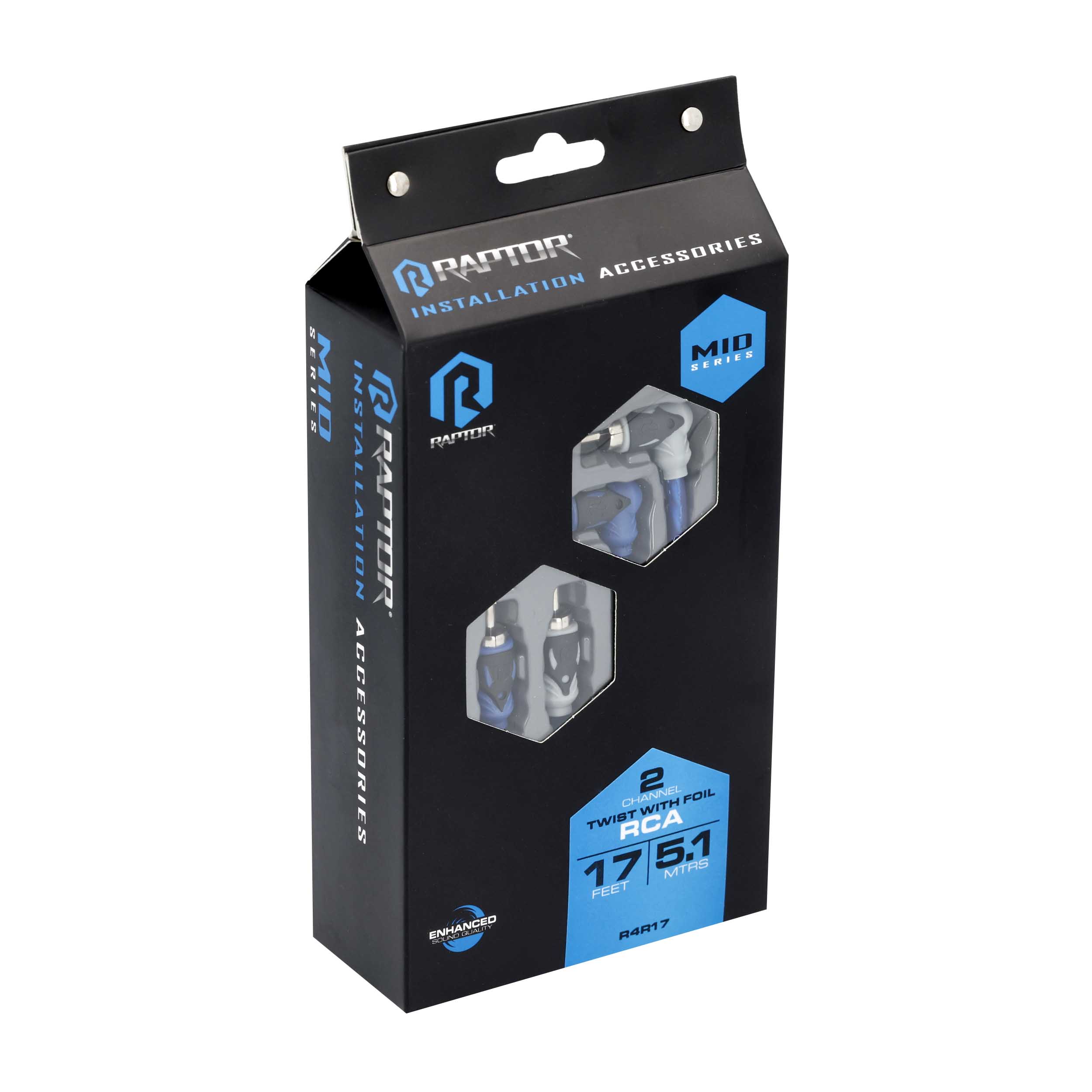 RCA 2-Channel Audio Cable - Mid Series 17 Feet