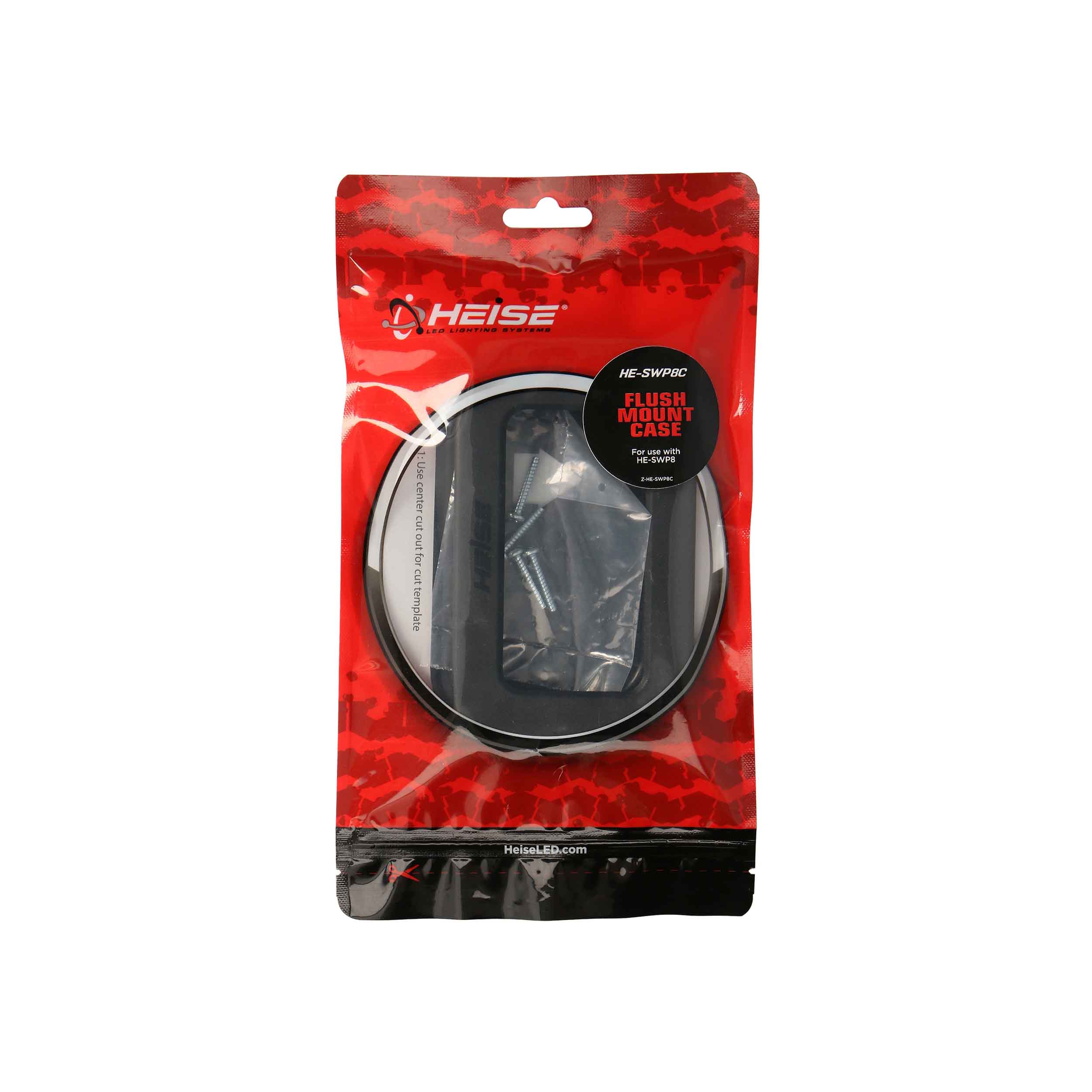 8 Gang Flush Mount Switch Panel