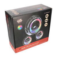 Round Motorcycle Headlight - 7 Inch/4.5 Inch