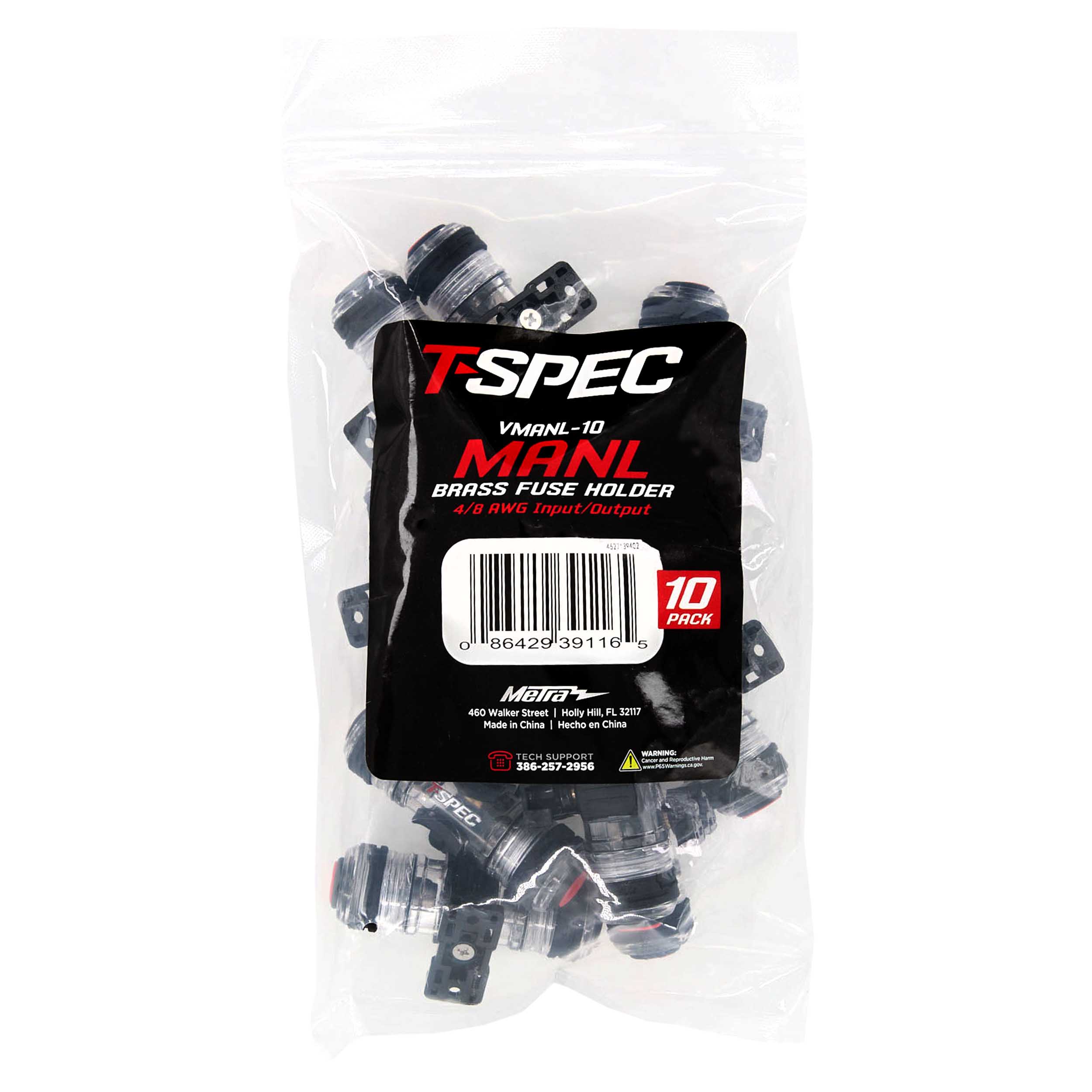 MANL Fuse Holder | 4 – 8 AWG | 10 Pack