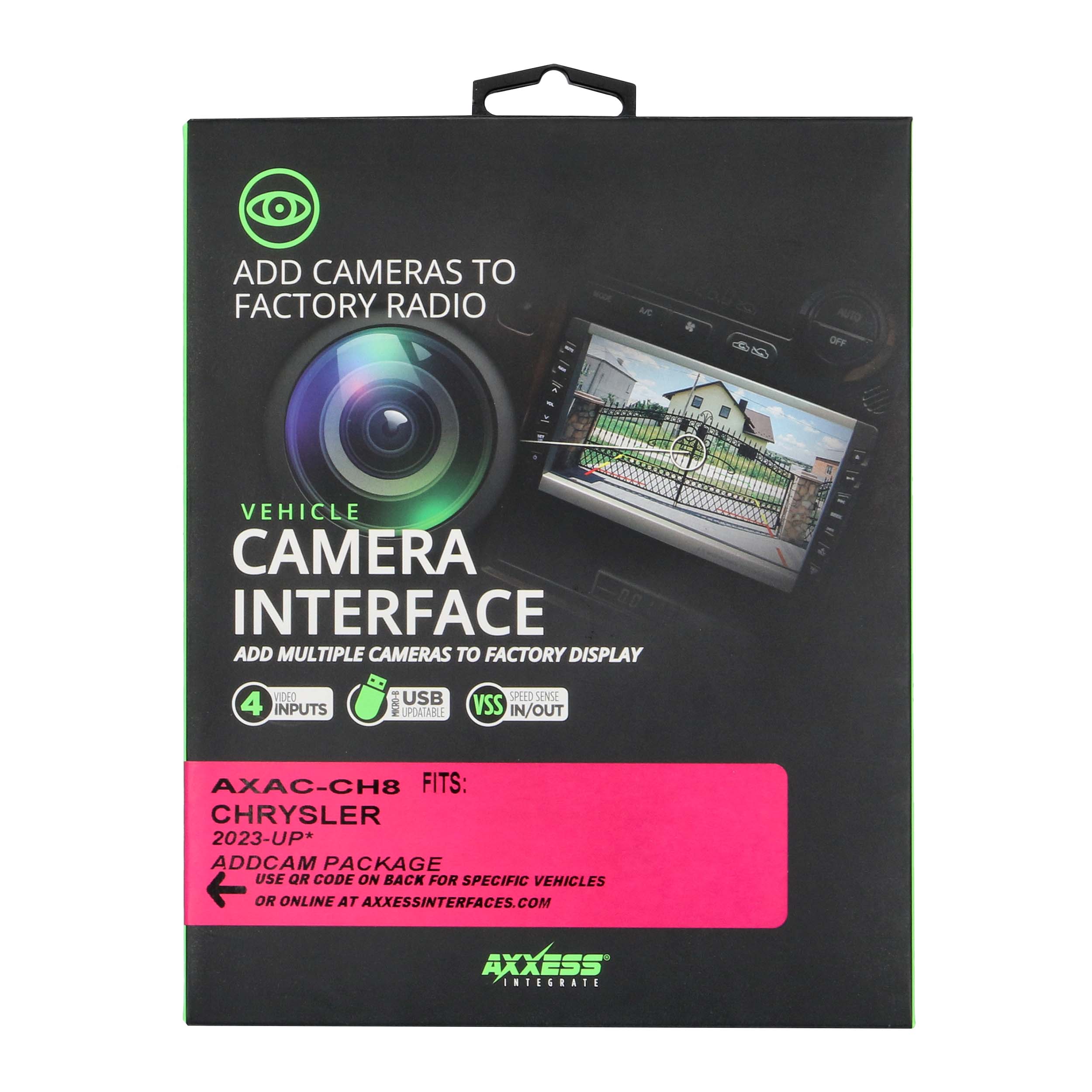 Camera Data Interface Fits Select Chrysler Models 2023-UP