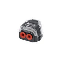 Ground Distribution Block | 1/0- 4 AWG In, (2) 4-8 AWG Out
