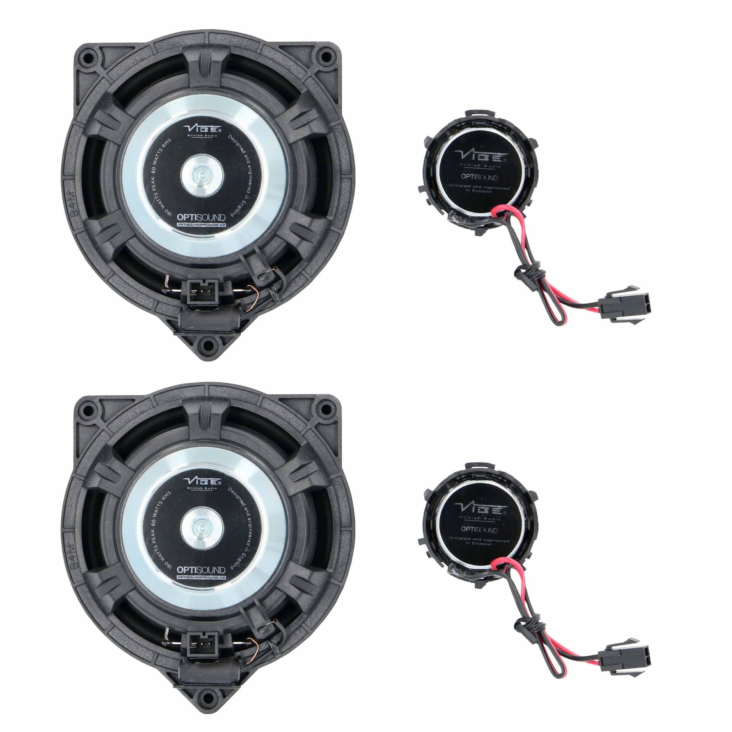 Plug-N-Play Component Speaker Kit - Fits Select Mercedes