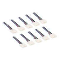 Extension Connector for 5MRGB-1 LED Lights - 6 Inch, 10-Pack