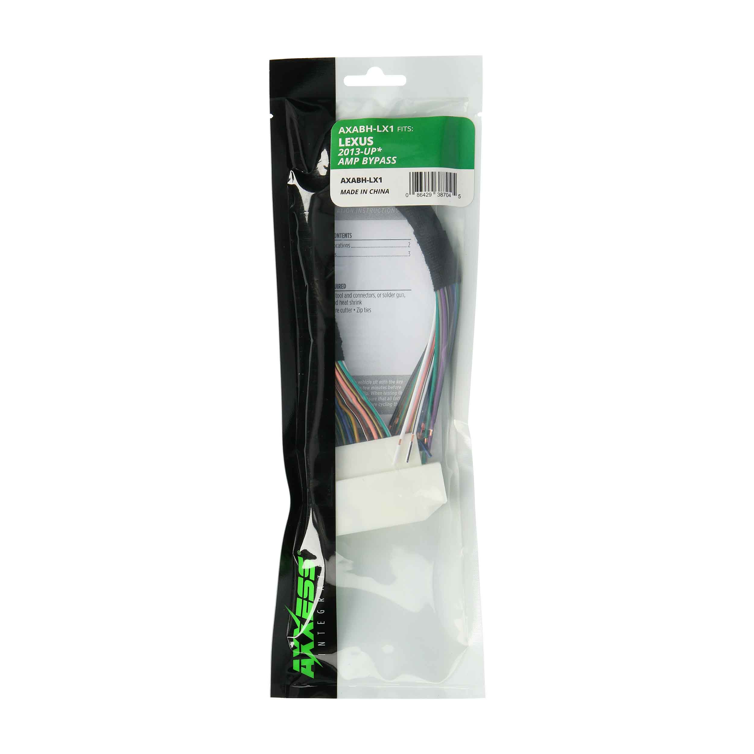 Amp Bypass Harness Fits Select Lexus/Subaru/Toyota 2001-2023