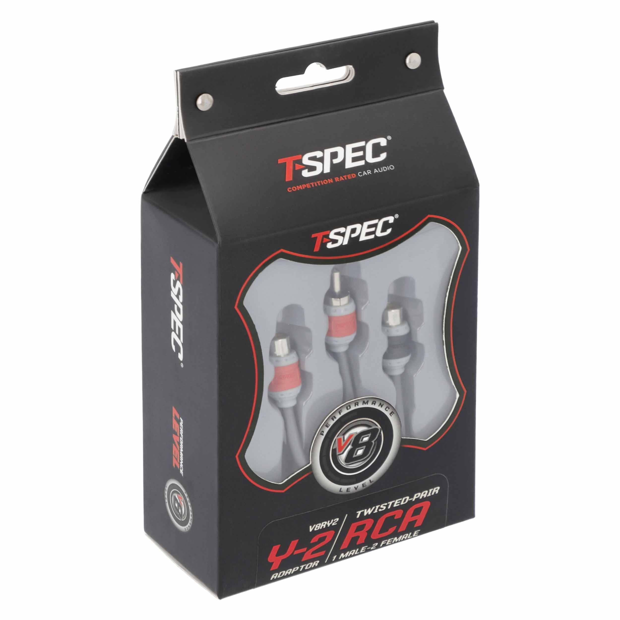 RCA v8 Series 2-Channel Audio Cable - 1M-2F