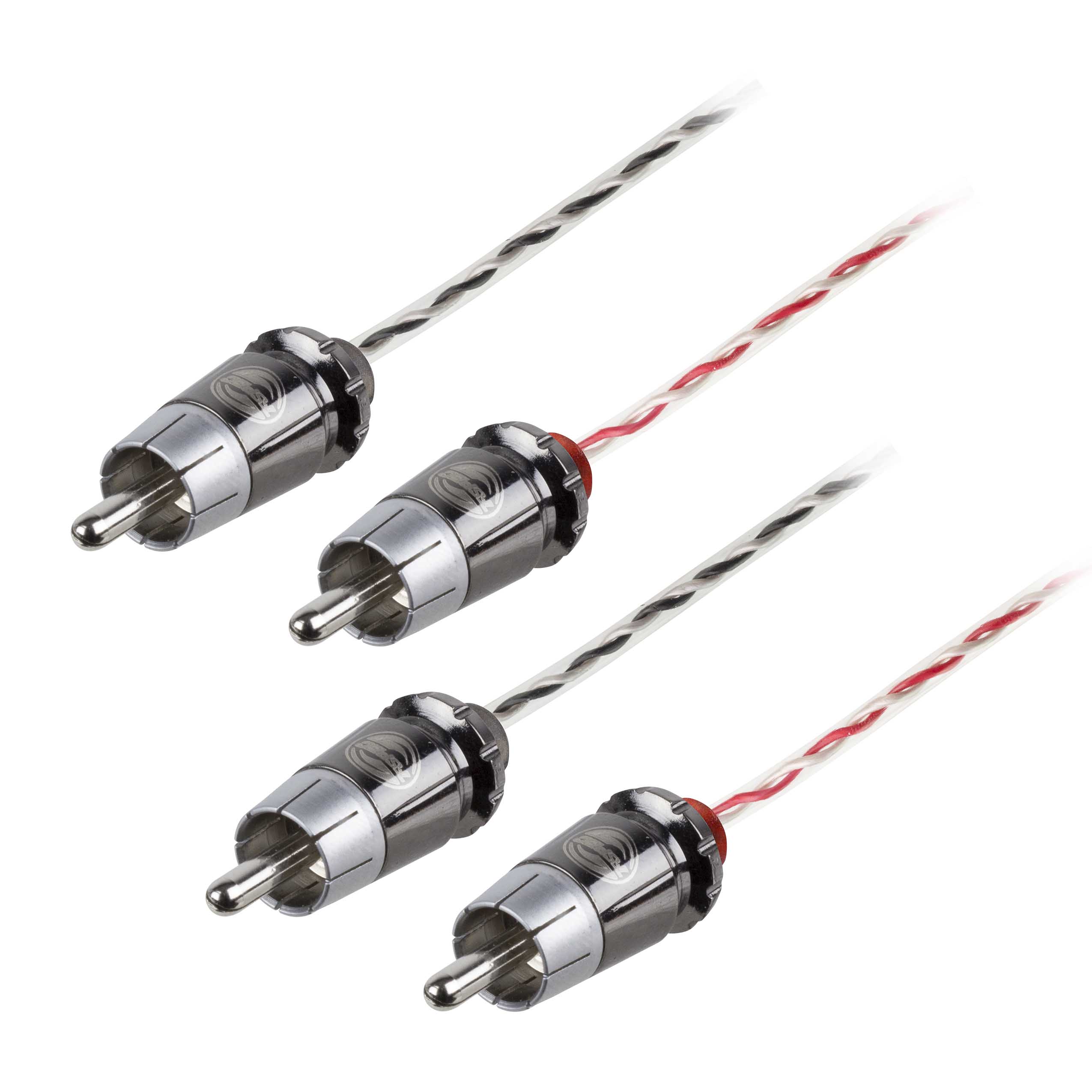 V12 1/0 AWG Amp Kit - 6000 W with RCA Cable