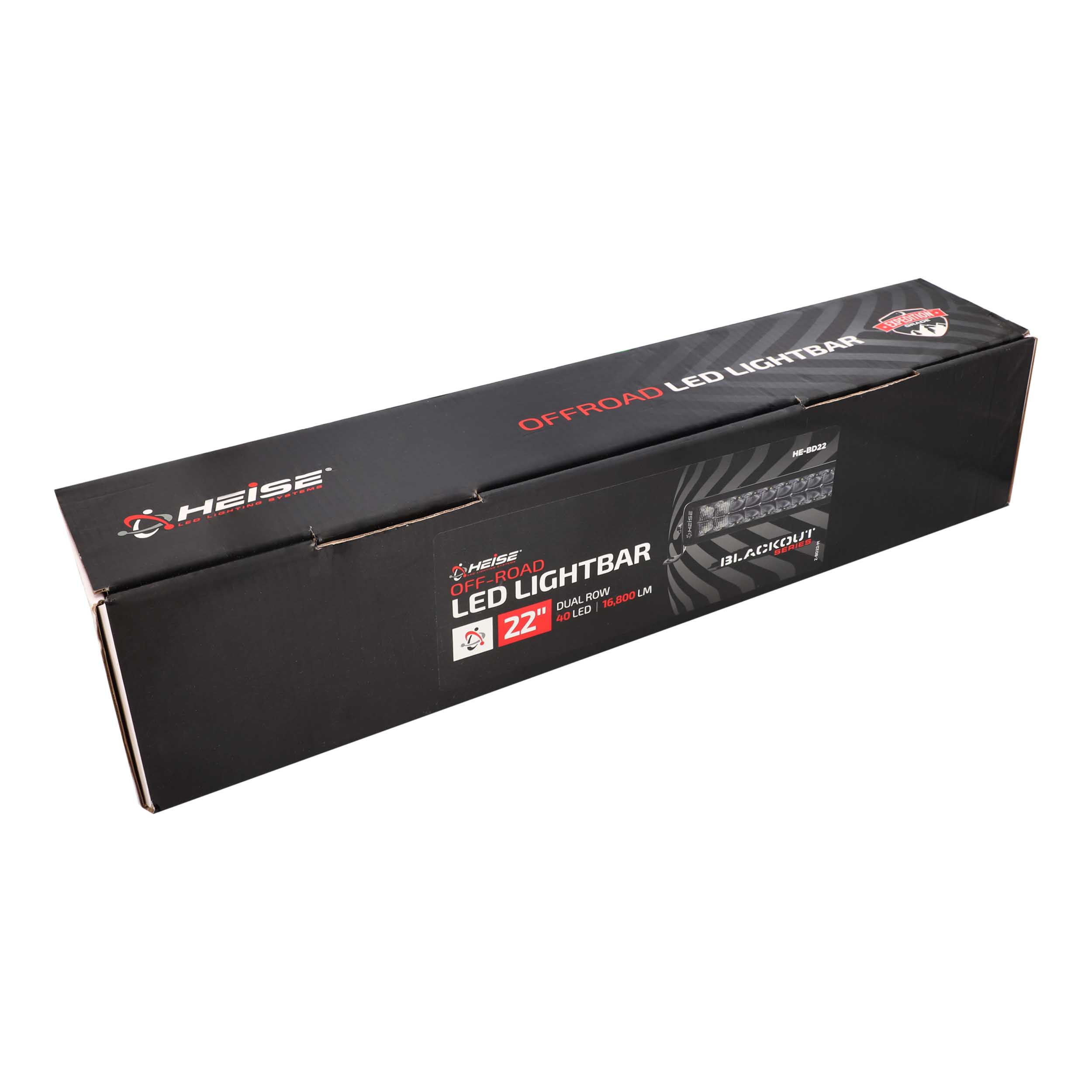 22" Blackout Dual Row - 40 LED - Lightbar