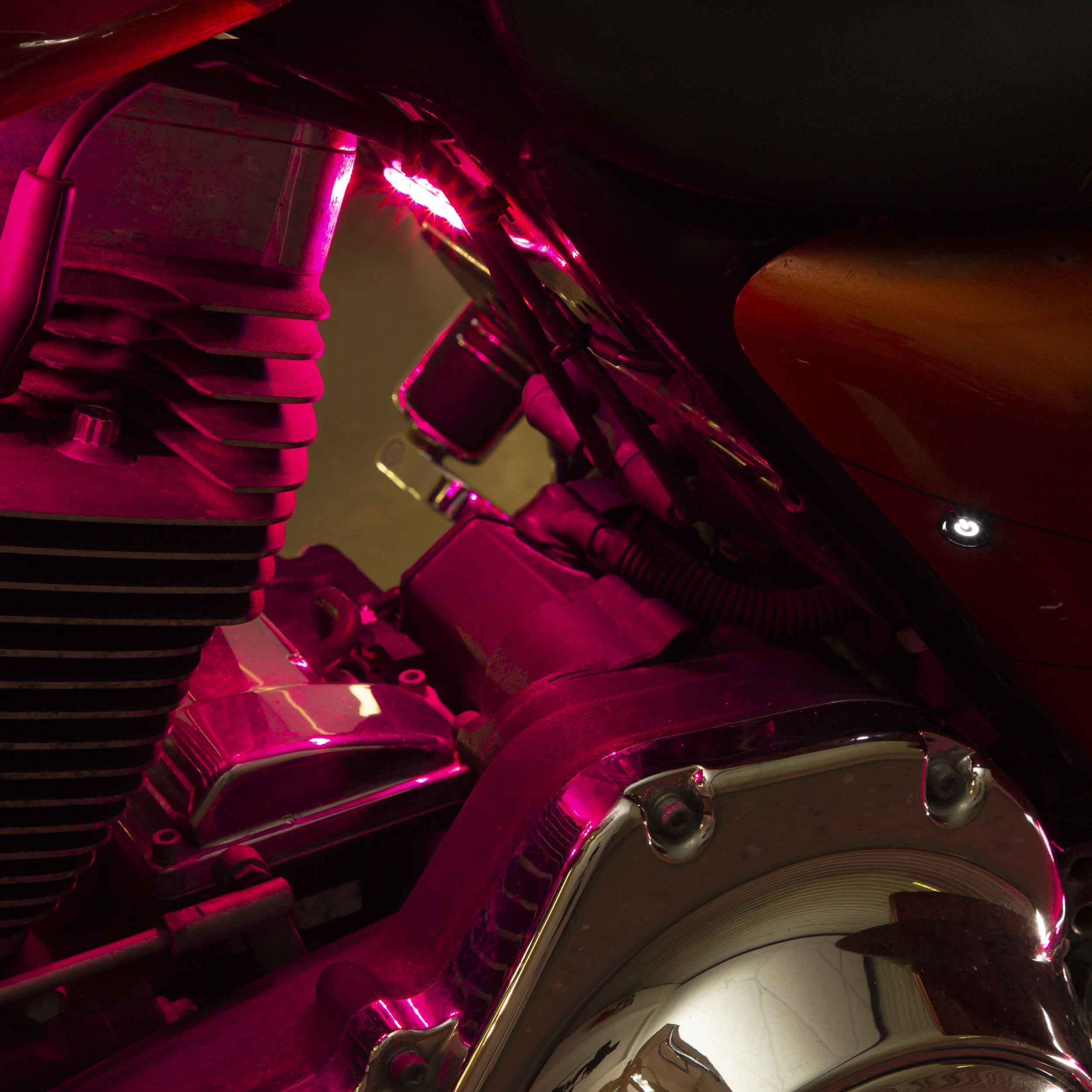 RGB 12-LED Strip Kit with Controller