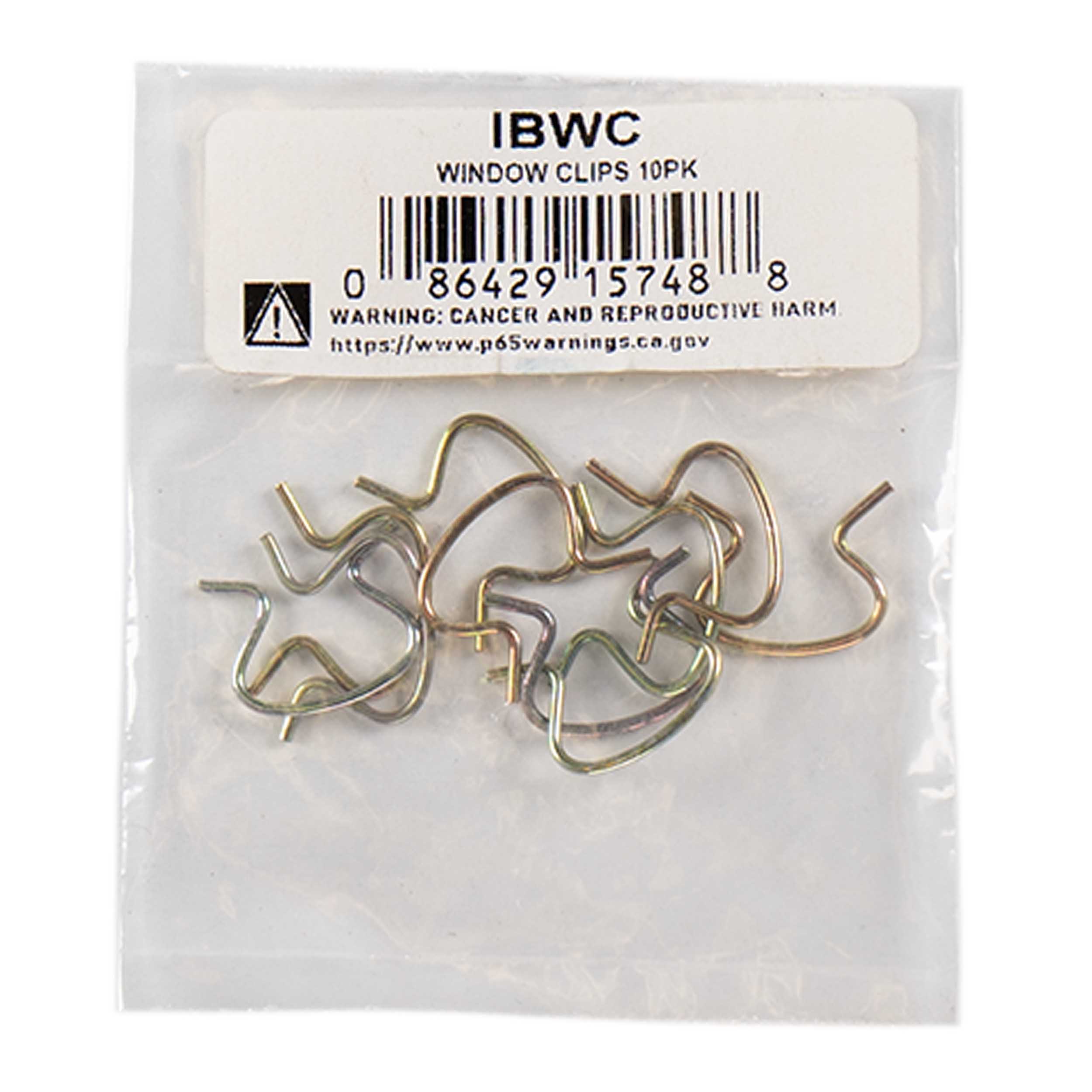 Window Crank Clips - Package of 10