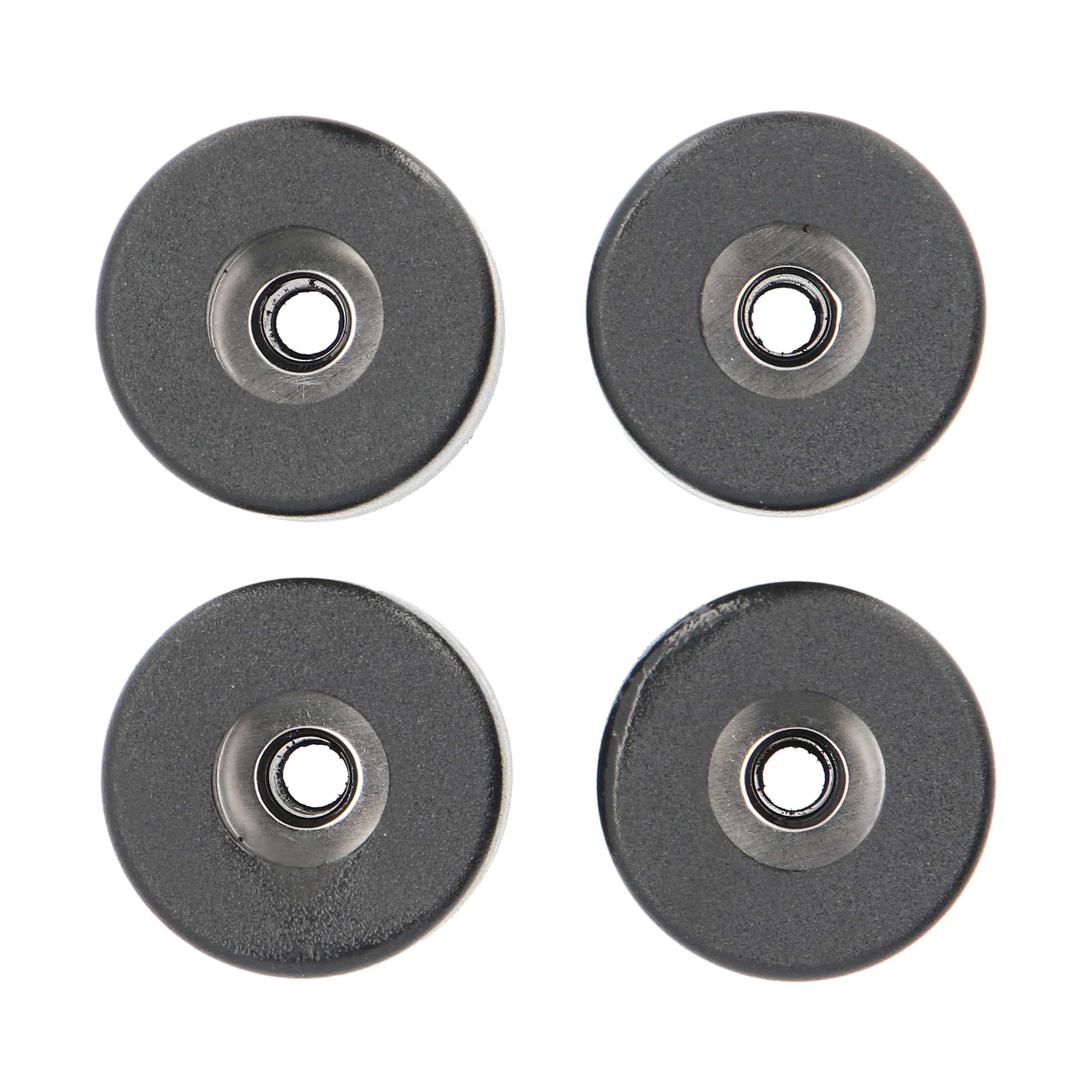Rubber feet 1.5in x 1.5in 4 Piece - Retail Pack