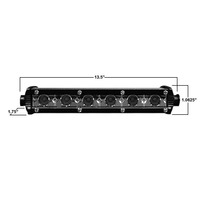 Daytona Lights 13.5" Ultra Slim Single Row LED Lightbar