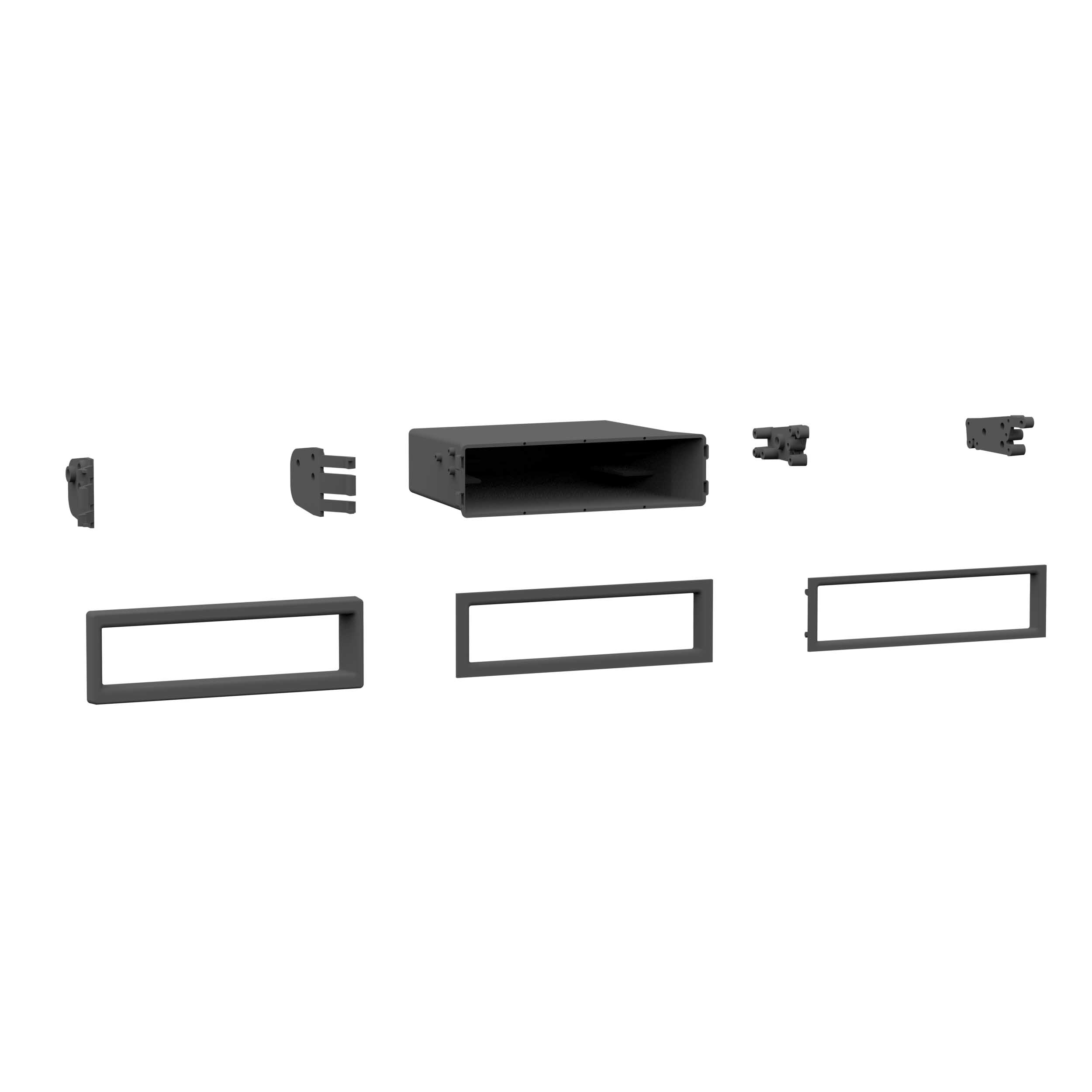 Ford Mazda Nissan Toyota Volvo Under Radio Multi-Pocket