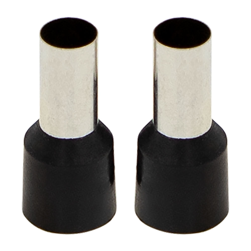 Ferrules - Black 8GA - 50 per Bag