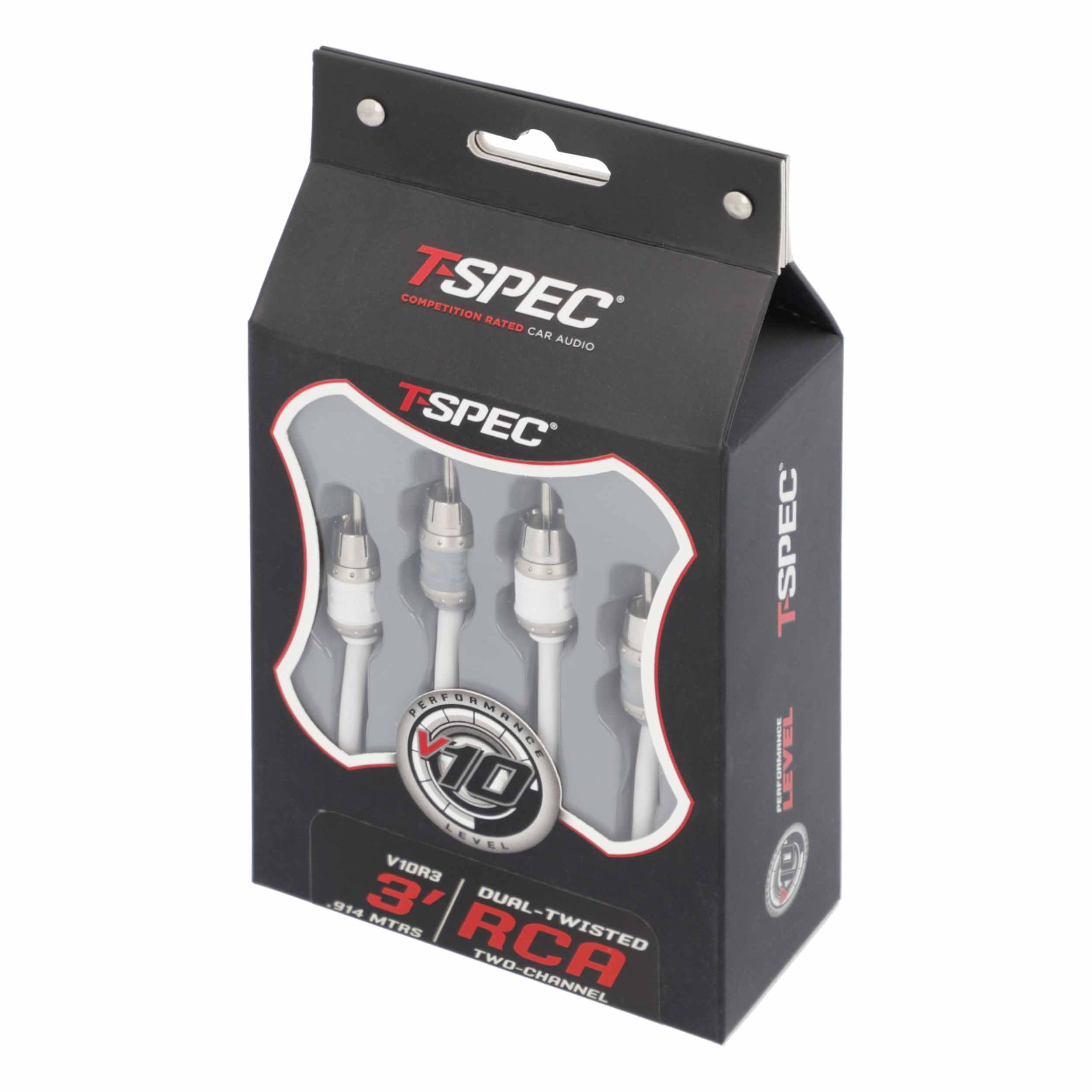 RCA v10 Series 2-Channel Audio Cable - 3 FT