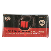 LED Replacement Taillights Smoke Lens Harley-Davidson 1999-U