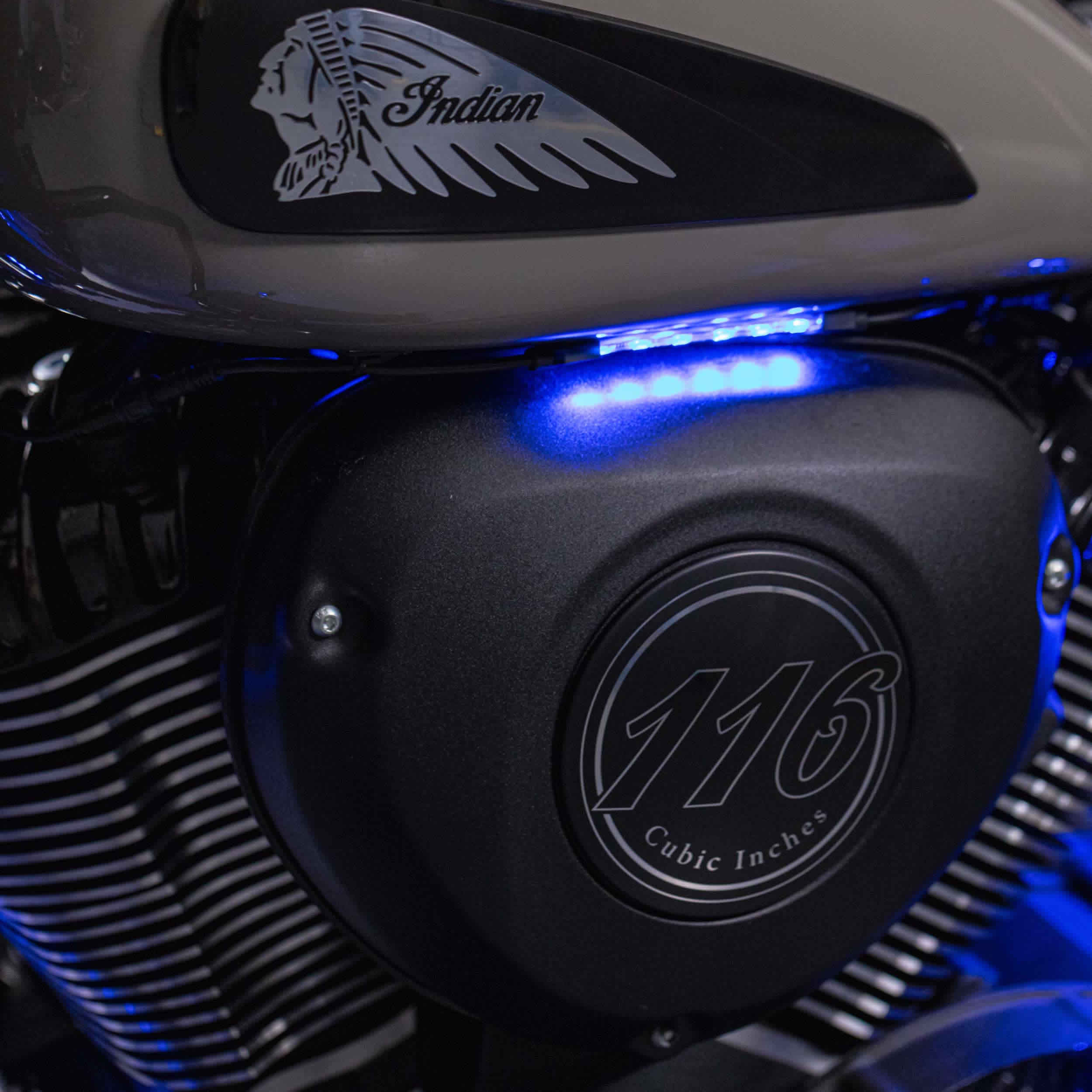 10-Piece Chasing LED Motorcycle Kit