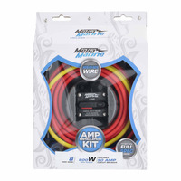 8 AWG Marine Amp Kit - 10ft. w/ Circuit Breaker